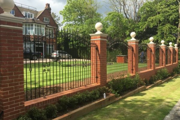 Ferforje Bahçe Korkulukları